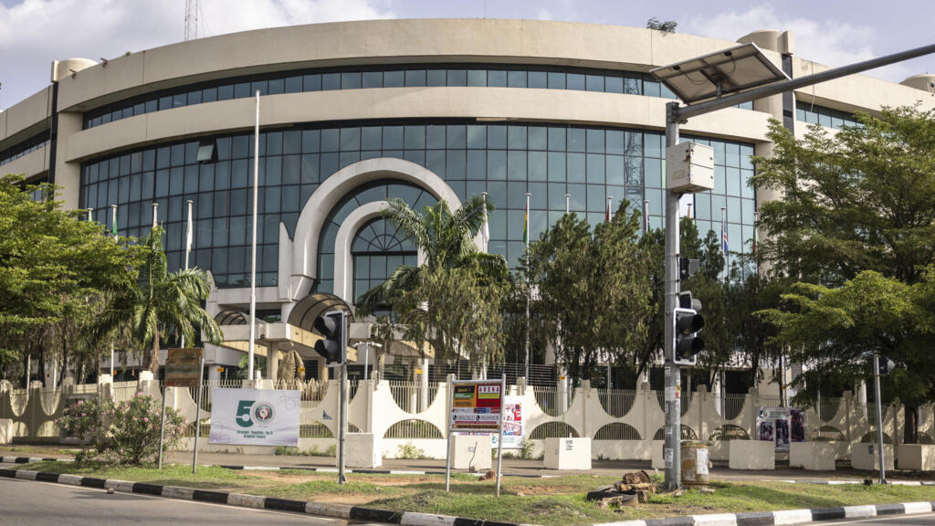 Le siège de la Cédéao, à Abuja, le 21 mai 2025.